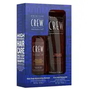 American Crew Next level Pack Daily Shampoo and Firm Style Gel Combo