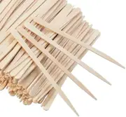 500 Pcs Wooden Waxing Sticks Disposable Small Hair Removal Applicator Tool