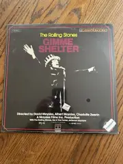 New The Rolling Stones Gimme Shelter RCA Columbia US Laserdisc Rare Sealed