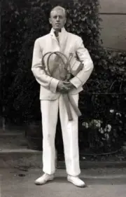 Tennis Circa 1930 Sidney Wood Usa The Wimbledon Mens Singles Old Photo