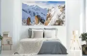 mountain-landscape-from-chamonix-franc high quality Canvas painting Home decor