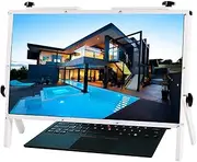 Magnifying Glass,Desktop Screen 3D High-Definition Laptop Screen HD Screen Amplifier Compatible with 14/15/16/17/18/20/21 Inch Mobile Phone, Tablet