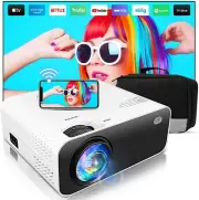 Wevivi 2021 Upgraded Full HD WiFi Projector, 1280x720P