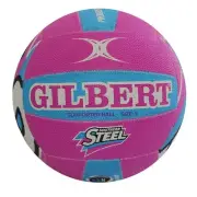 Gilbert ANZ Premiership Southern Steel Supporter Netball - Size 5