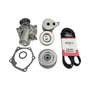 Basco Drive Belt Set with Tensioner, Pulley & Water Pump - DBS1069EPTWP