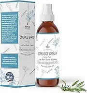 Soul Sticks Smudge Spray for Cleansing Negative Energy and Purifying Home | Made with White Sage and Quartz Crystals | 3.5 oz. Bottle (White Sage)