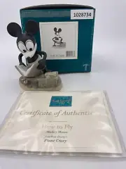 WDCC-Mickey Mouse - How To Fly (11K-412680) COA & Box - 1028734