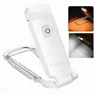 Fityle LED Light USB Lights 2 Brightness Levels Flexible Lamp Reading in Bed