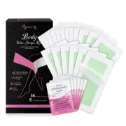 Beauty7 Body Wax Strips Kit, Ready to Use Waxing Strip, Facial Hair Removal, Arm