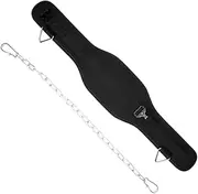 Tadill Dip Belt for Weight Lifting Pull up Belt, Widened Waist Belt Weightlifting Back Support Strap for Power Lifting Exercise