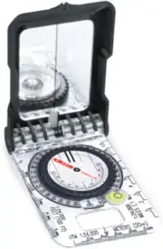 Brunton TruArc15 Mirror Compass Measures 4" x 2 1/2" x 1/2" overall. Features Tr