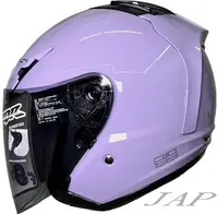 在飛比找松果購物優惠-【JAP騎士精品】CBR S60素色 浪漫紫 R帽 內襯全可
