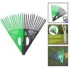 Lawn Rake with Ergonomic Handle Perfect Tool for Leaf and Grass Grooming