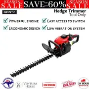 Giantz 25.4CC Petrol Hedge Trimmer 24" Dual Blade Grass Pruner Cutter Saw Tool