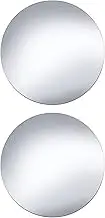 SING F LTD 2pcs Bathroom Sink Drain Plug Stopper Cover 66mm Washbasin Plugs Cover Copper Chrome Plated Basin Pop Up Click Clack Plug for Bath Vanity Sink Bathtub Kitchen