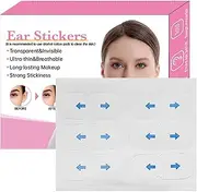 Waterproof Ear Stickers | Breathable Ear Corrector Tape,Waterproof Corrector Stickers for Adults, Cosmetic, Invisible Tape Patches