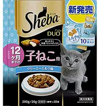 在飛比找DOKODEMO日本網路購物商城優惠-[DOKODEMO] Sheba Cat Food Duo 