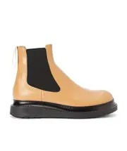 Chelsea boot in calfskin 44 warm desert