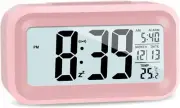 4.5" LED Display Digital Alarm Clock Battery Operated/Night Light