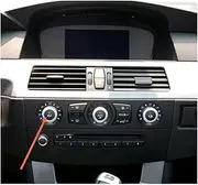 Air Conditioning Panel Knob Adjustment Switch for Old Compatible for BMW E60 E63 520 523 525 528 530 535(New Late Model)