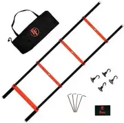 Premium Primal Fitness Agility Speed Ladder Training Equipment Red FAST SHIP AG1