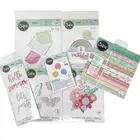 Sizzix Thinlits Scrapbooking Bundle Spring & Summer Card Making Paper 3-D Seals