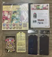 Graphic 45 *FASHION FORWARD* Calendar Tag Album KIT & Accessories Colorful NEW