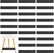 24Pcs Chair Bands for Kids with Fidgety Feet Flexible Classroom Chair Bands Stretch Foot Band Chair Leg Strap Bounce Chair Bands for ADHD Autism Removal for Elementary Chairs Desks (Black)