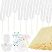 Clear 260 Balloons for Balloon Animals Long Balloons Art Kit for Twisting Ski...