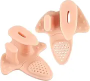 Jubepk Toe Spreaders for Feet Men - Soft Toe Straightener | Leg & Foot Supports for Hammertoe Correction Flat Feet Recovery Walking Running