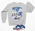 Nothing to Lose Sweatshirt to Match SB Dunk Deep Royal Blue Dodgers DO9395-400