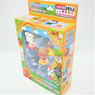 真愛日本 麵包超人 ANPANMAN 細菌人 指偶 人形玩具 5入組 指套 玩具 禮物