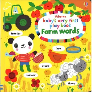 【麥克兒童外文】Farm Words／Babys Very First Play Book