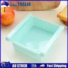 AU Slide Kitchen Fridge Freezer Space Saver Organizer Storage Rack (Blue)