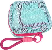 [GLSTOY] Mesh Makeup Bag with Zipper Small Jewelry Pouch for Travel Organize Your Accessories with Style