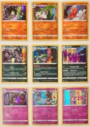 Pokemon Holo Lot (9) Miraidon Koraidon 2023 Rare Pack Fresh NM Card Bundle