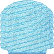 YBVABE Mopping Pads for Ecovacs Deebot, T8+, T9, T9 Aivi, T8 Aivi, N8+, N8 Pro, Pro+, N10, N10 Plus, NEO, Robot Vacuums Washable 6Pieces Mop Pads