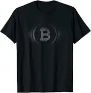 [keoStore] Retro Bitcoin Logo Code Bitcoin Miner Trader Bitcoin Gift ds2843 T-Shirt