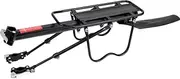 Rear Bike Rack, Bike Cargo Rack with Detachable Fender, Universal Adjustable Bicycle Carrier Rack, Quick Release Mountain Road Bicycle Rear Racks, 50 kgs Capacity