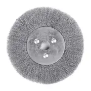 FlexibleStainless Steel Wire Wheel Crimped Wheel Brush Brushing BenchGrinder