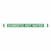 Domestic Hot Water Pipe Markers | Water Pipe Markers