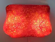 GARGOYLERY STUDIO Lucite Spaghetti Boob Casting Wall Lamp KITSCH MCM ATOMIC