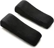 Office Chair Arm Pads with Adjustable Strap, 2PCS Memory Foam Chair Arm Rest Pads Non Slip Elbow Cushion, Removable Washable Armrest for Office Home-