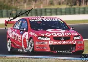 Jamie Whincup SIGNED 6x4 or 8x12 photo V8 Supercars HOLDEN COMMODORE VODAFONE