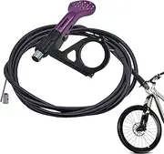 Cycling Dropper Post Lever, Mountain Cycling Dropper Lever - Mountain Road Dropper Post Remote Lever - External Internal Routing Dropper Lever for Smooth Action in Adventure and Fitness