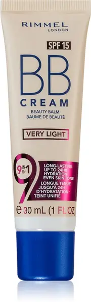 Rimmel BB Cream 9in1 SPF15 - 30 ml Very light