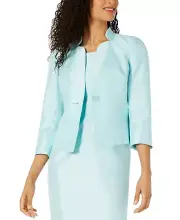 NEW KASPER GREEN CAREER JACKET BLAZER SIZE 16 $119