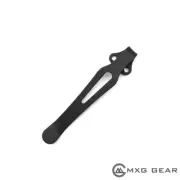(Black) Titanium Low Rider Pocket Clip for Benchmade 710 Griptilian Barrage 940