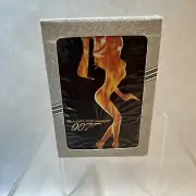 James Bond 007 Playing Cards THE WORLD IS NOT ENOUGH New Sealed Poker MoviePromo