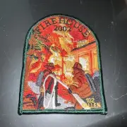 Firefighter 2002 IAFF Fire department Patch NEW EMT Fallen remembrance